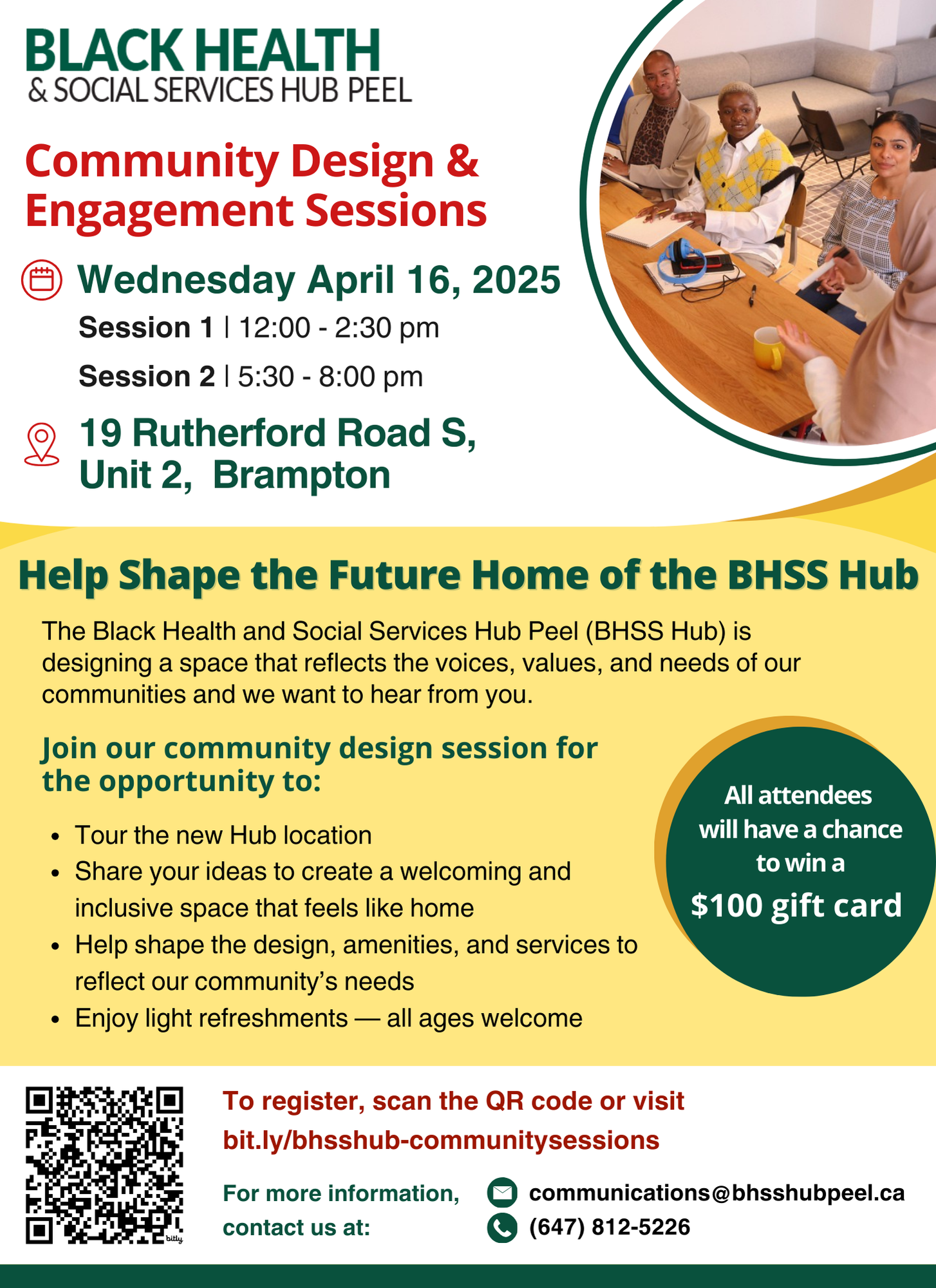 Help Build the Future Home of the BHSS Hub